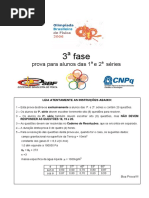 OBF2006 3fase 1&2 Serie Prova