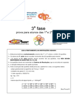 OBF2006 3Fase 1&2 Serie Prova