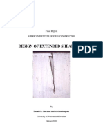 Design of Extended Shear Tabs - (Donald R. Sherman & Al Ghorbanpoor, 2002)