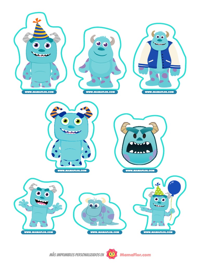 Stickers Monster Inc | PDF