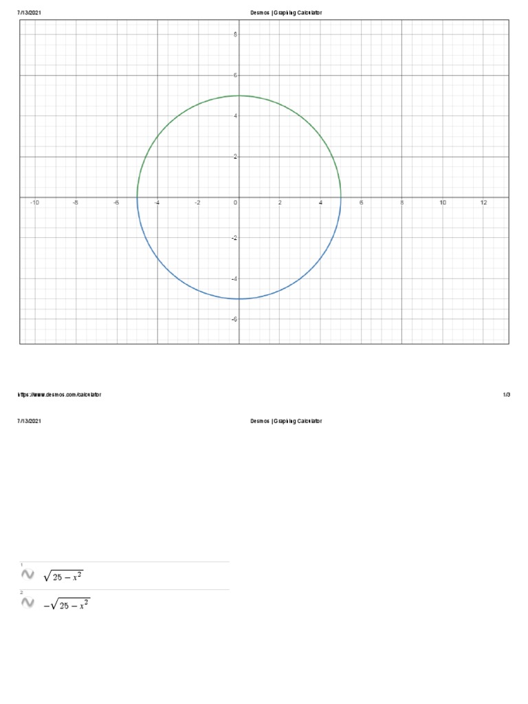 Desmos Graphing Calculator PDF