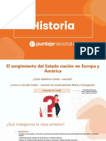 El Surgimiento Del Estado Nacion en Europa y America