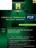 Formulasi Permasalah Klinis, Pico Dan Tahapan Ebm