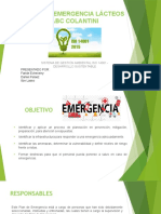 Plan de Emergencia Lácteos Abc