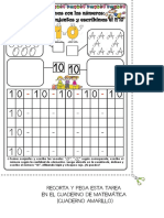 Tarea Número 10 - Formamos Conjuntos y Escritura (Matemática-Cuaderno Amarillo)