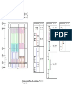 A B C D E: Floor Framing Plan - 2F - Crank Bars - Transverse