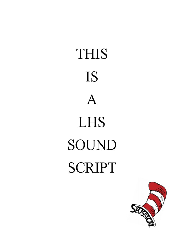 LHS Sound Script Guide | PDF | Poetry