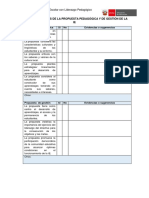 Material 4 - Cuadro de Análisis de La Propuesta Pedagógica y de Gestión de La IE