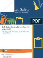 Lab Safety: Insert Your Name Here