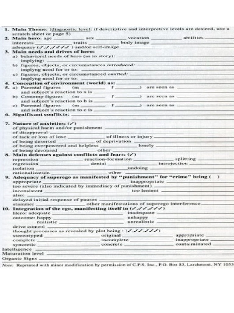 Tat Sheet | PDF