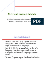 Ngrams - Language Model