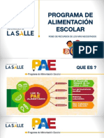 Programa de Alimentación Escolar: Robo de Recursos de Los Más Necesitados