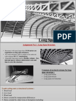 Long Span Structure Classification and Materials