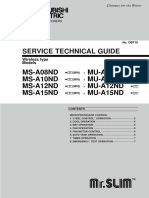Service Technical Guide: MS-A08ND - MU-A08ND - MS-A10ND - MU-A10ND - MS-A12ND - MU-A12ND - MS-A15ND - MU-A15ND