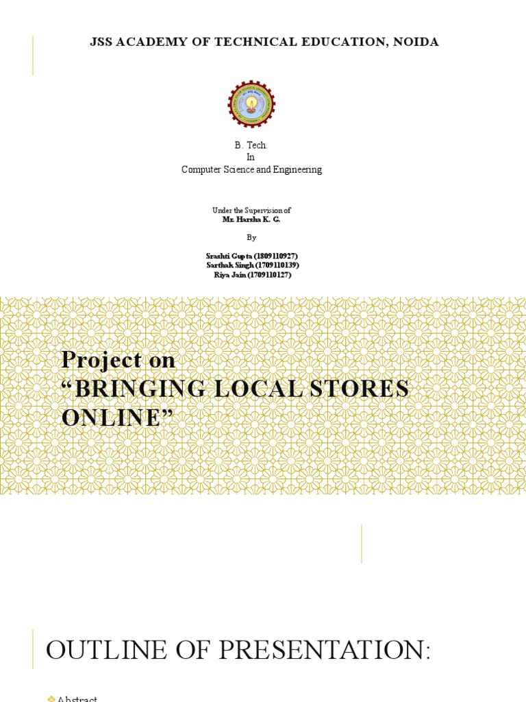 Jss Academy of Technical Education, Noida: B. Tech. in Computer Science ...