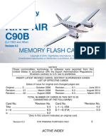 King Air C90B Memory Flash Cards