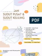 Sudut Pusat Dan Sudut Keliling