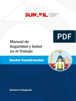 Manual de Seguridad y Salud en el Trabajo para el Sector de Construcción