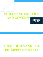 Philippine Politics, Ideologies and Power Structures