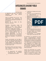 Revoluciones Anticoloniales de Las Naciones y Pueblos Originarios