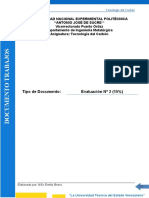 Evaluación La Coquización