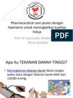 Pharmaceutical Care Pasien Dengan Hipertensi Untuk Meningkatkan Kualitas