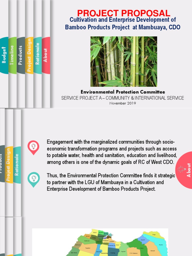 Bamboo Development in Mambuaya, CDO | PDF | Forestry | Poverty