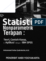 Statistik Nonparametrik Terapan - Teori, Contoh Kasus, & Aplikasi dengan IBM SPSS