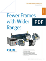 Fewer Frames With Wider Ranges: Circuit & Motor Protection