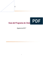 Guía Del Programa de Clemencia