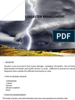 Natural Disaster Management (Shivani)