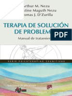 Nezu, Nezu, D’Zurilla - Terapia de Solución de Problemas. Manual de Tratamiento