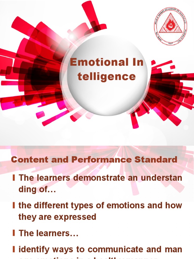 Emotional Intelligence Guide | PDF | Emotional Intelligence | Emotions
