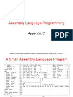 Assembly Language Programming: Appendix C