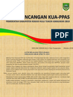 Ekspose Rancangan KUA-PPAS TA.2019 Tgl 20 Sept 2018