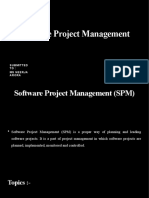 Software Project Management: Submitted By: Gourav Vashist B.Tech Cse 7Th SEM Submitted TO: Ms Neerja Arora