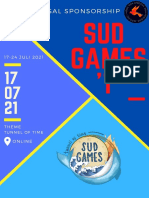 Proposal Sponsorship Sud Games