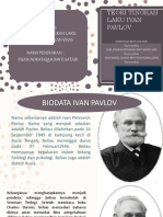 Teori Tingkah Laku Ivan Pavlov