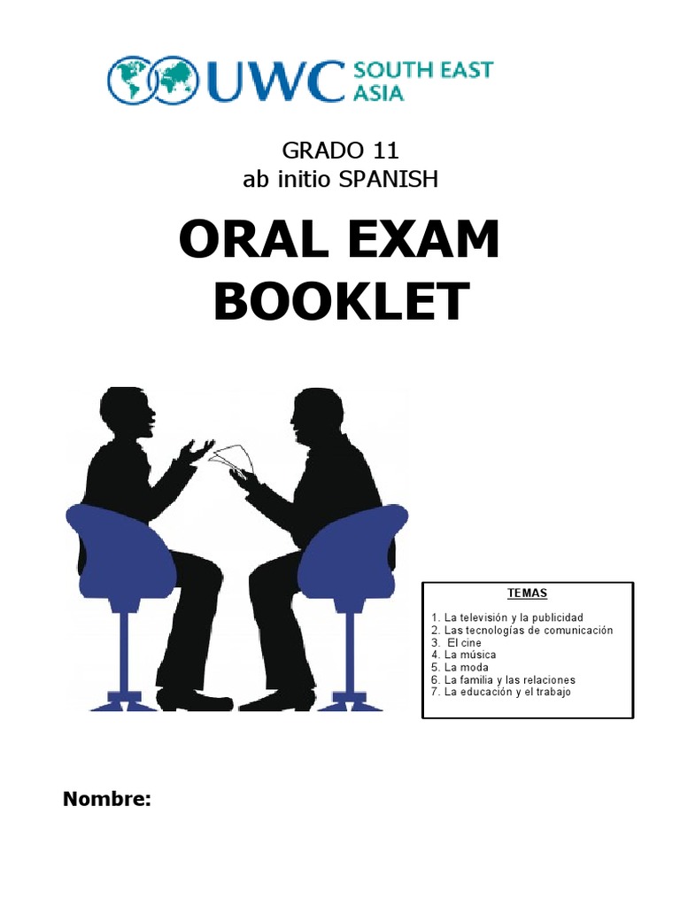 Grade 11 Spanish Oral Exam Guide | PDF | Mass Media | Information And ...