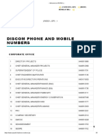 APSPDCL Phone Numbers