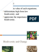 Biodiversity (High & Low)