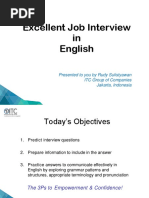 Excellent Job Interview in English (Final)