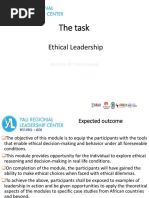 Ethical Leadership - DR Buabeng