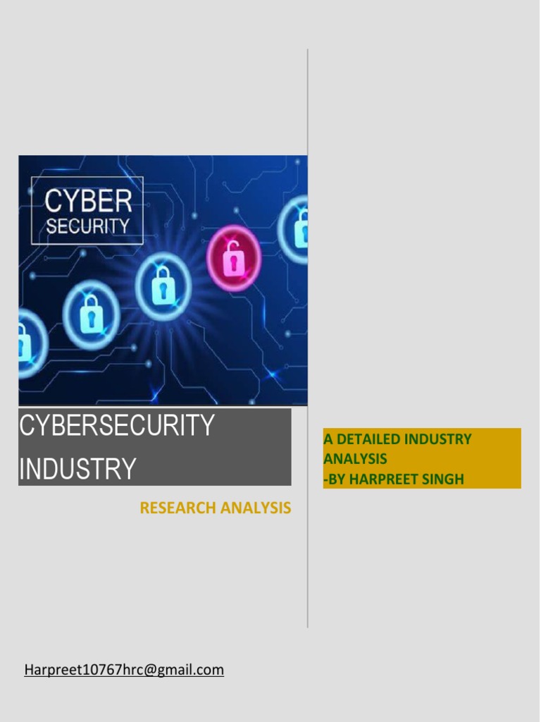 Cybersecurity Industry: Research Analysis | PDF | Computer Security ...