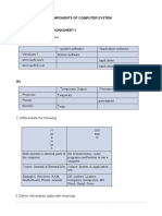 Unit 1 - Types and Components of Computer System