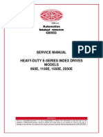 Service Manual Heavy-Duty E-Series Index Drives Models 950E, 1150E, 1550E, 2050E