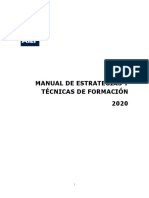Manual de Estrategias y Técnicas de Formación