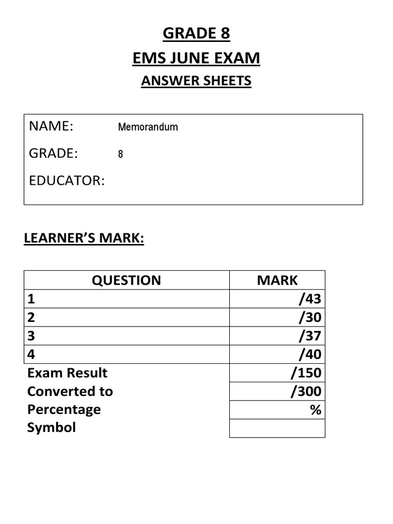 Accounting Grade 8 Memorandum PDF Banks
