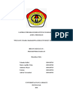 Laporan PKM Kewirausahaan Ii Kelas C Kelompok 2