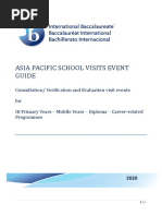 Asia Pacific School Visist Event